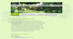 Desktop Screenshot of ncglandscaping.com